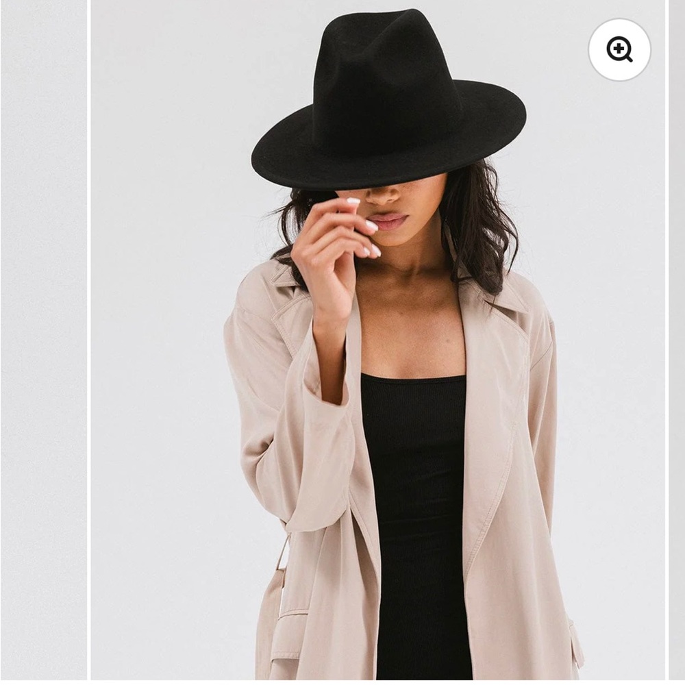 Gigi Pip Wes Fedora NWT Black - Picture 6 of 7